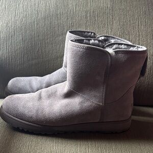 UGG Gray Ankle Boots